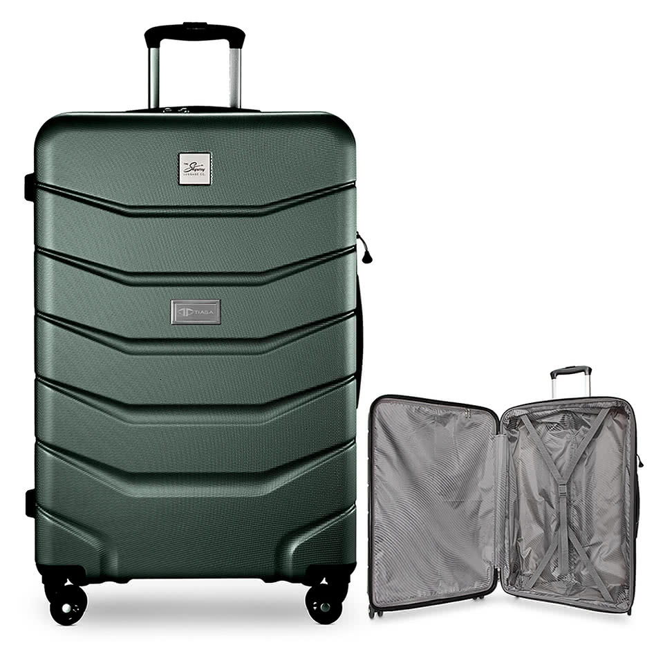 Laser Engraved Skyway Silverton 28" Hardside Check-In Expandable Suitcase
