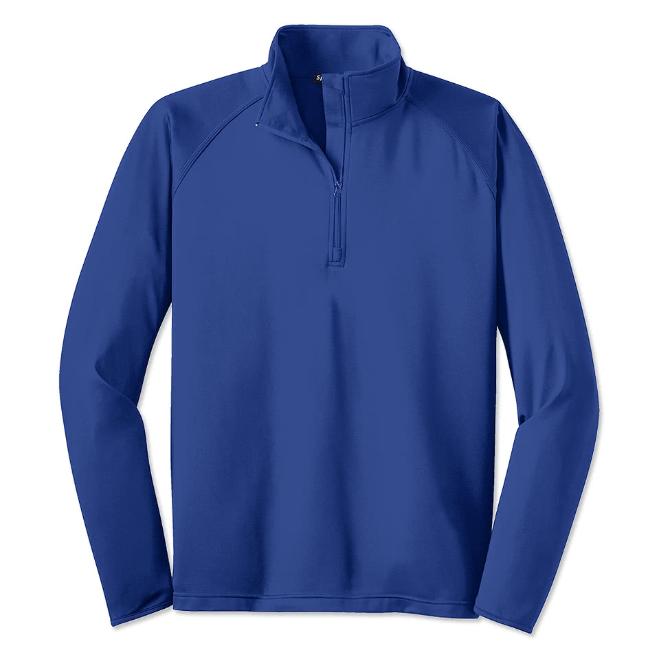 Sport-Tek Tall Performance Quarter Zip Pullover - Printed