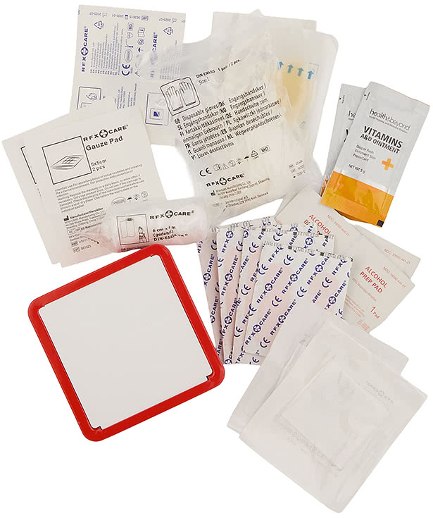 30-Piece First Aid Kit with Tin Case
