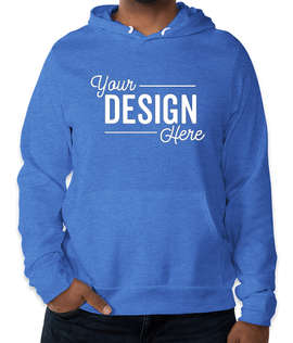 Bella + Canvas Ultra Soft Pullover Hoodie - Color: Heather True Royal
