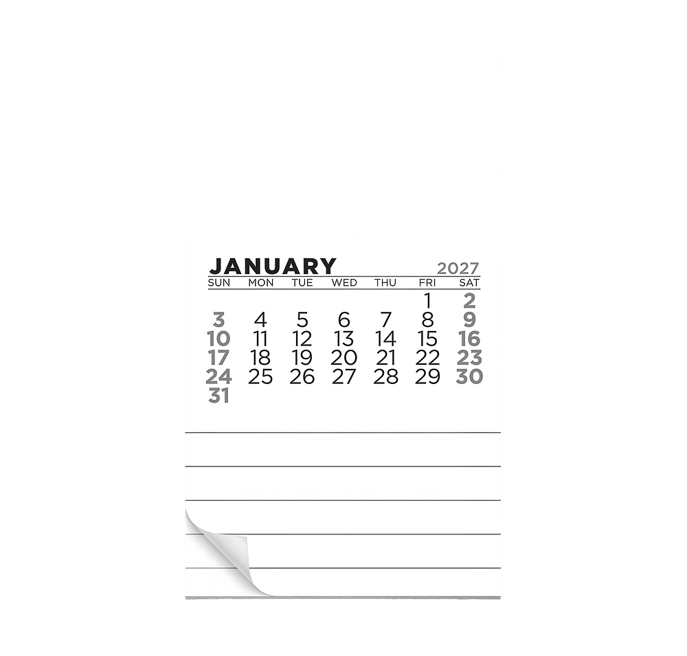 Add-A-Pad 12 Month Calendars-default