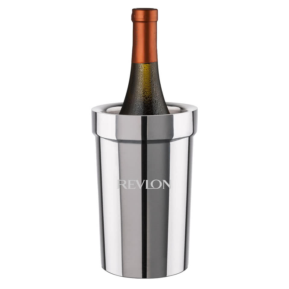 Laser Engraved Milano Stainless Steel Wine Cooler