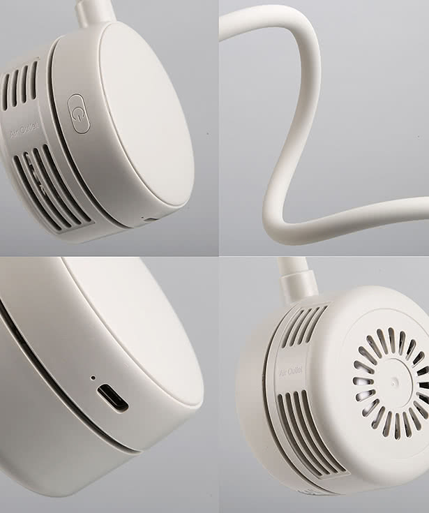 Rechargeable E-Z Breezy Flexible Neck Fan