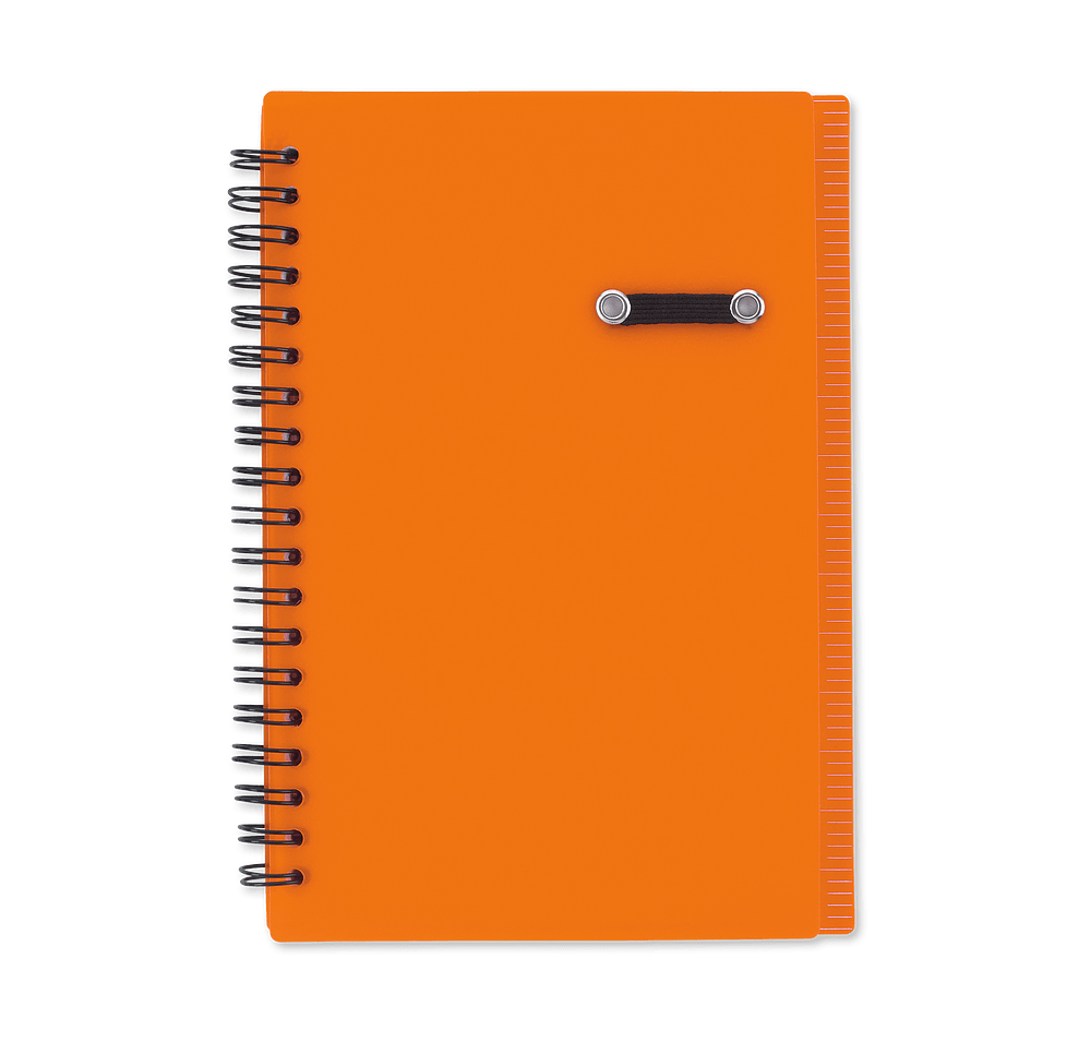 Spiral Notebook with Pen Loop-default