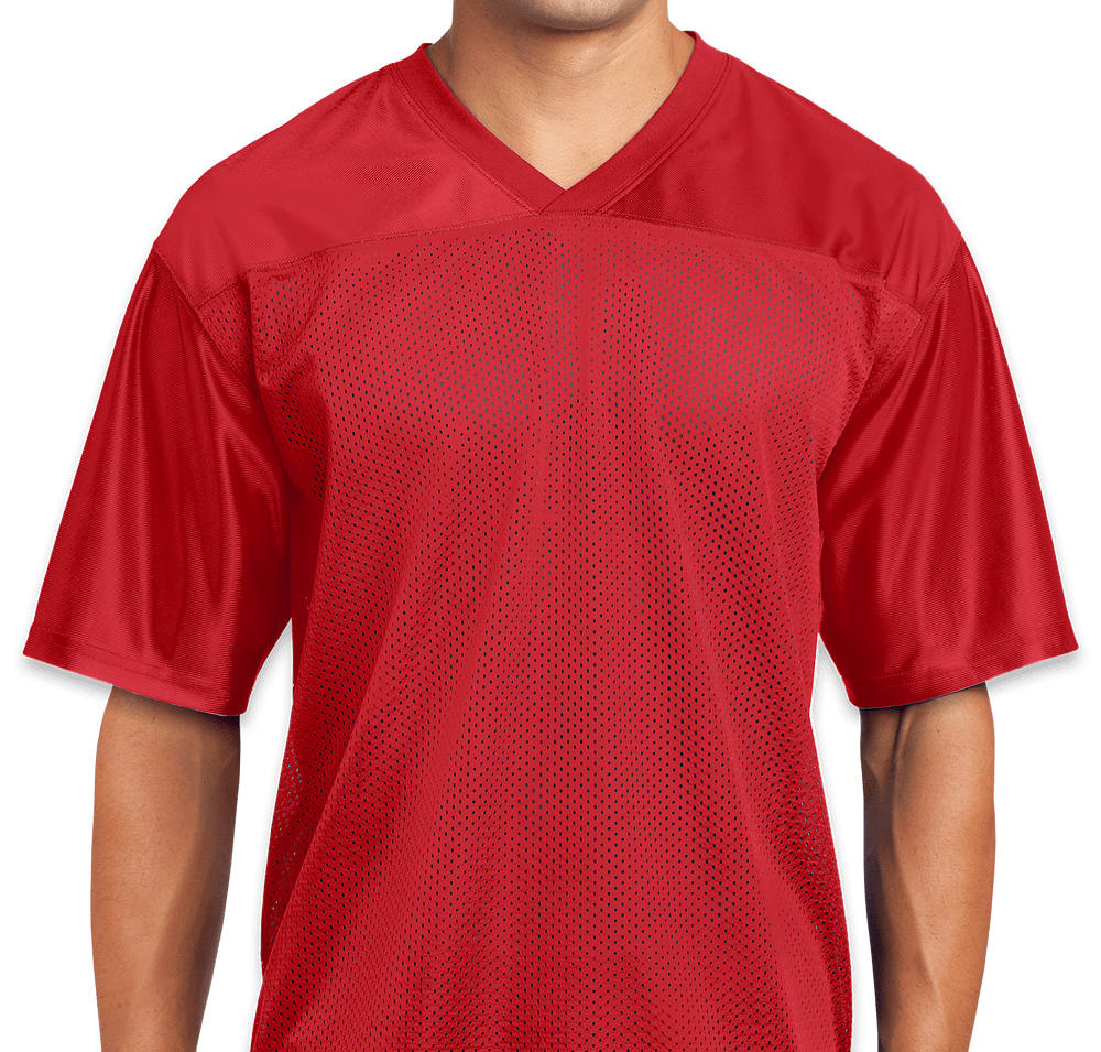 Sport-Tek Replica Football Jersey-default