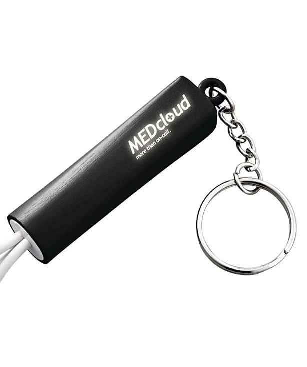 Laser Engraved Route Light Up Logo 3-in-1 Charging Cable