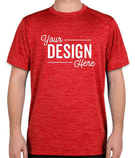 Augusta Tonal Heather Performance Shirt - Color: Red