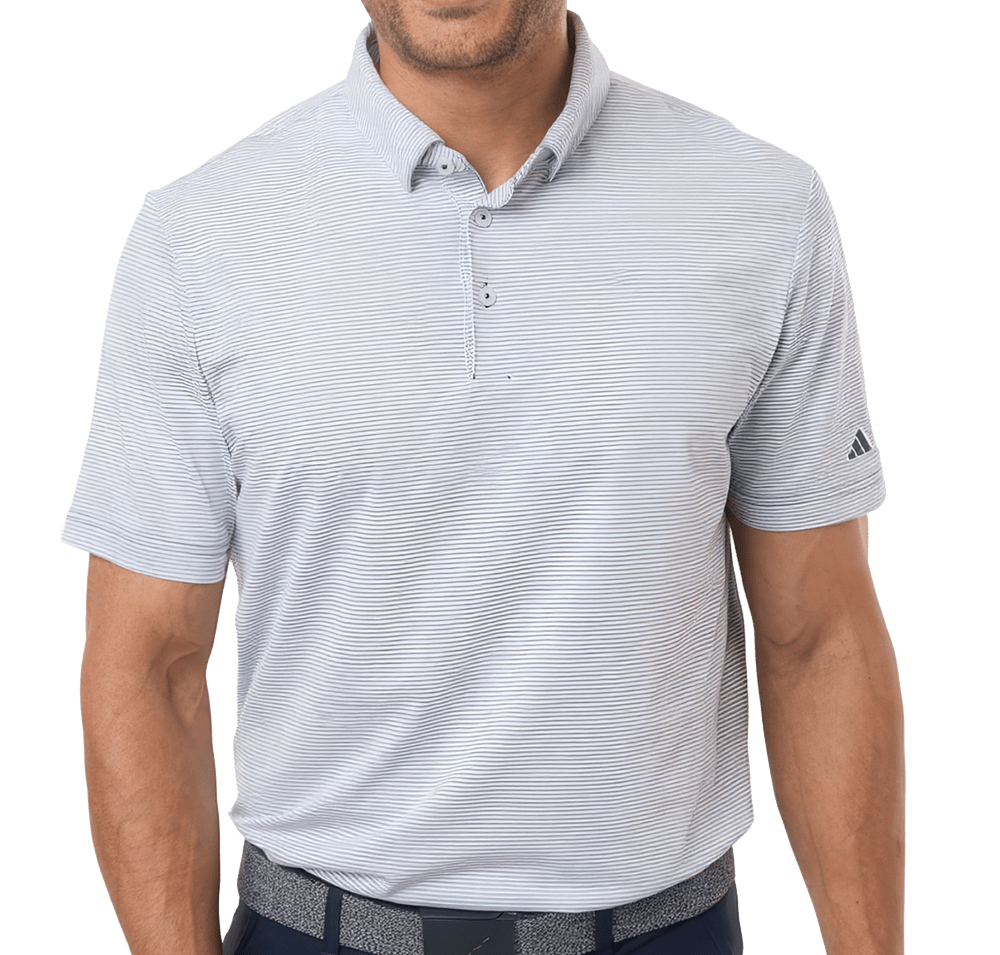 Adidas Ultimate365 Pencil Stripe Climacool Recycled Polo-default