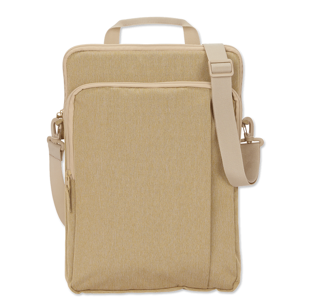 Vertical Recycled 15" Computer Messenger Bag-default
