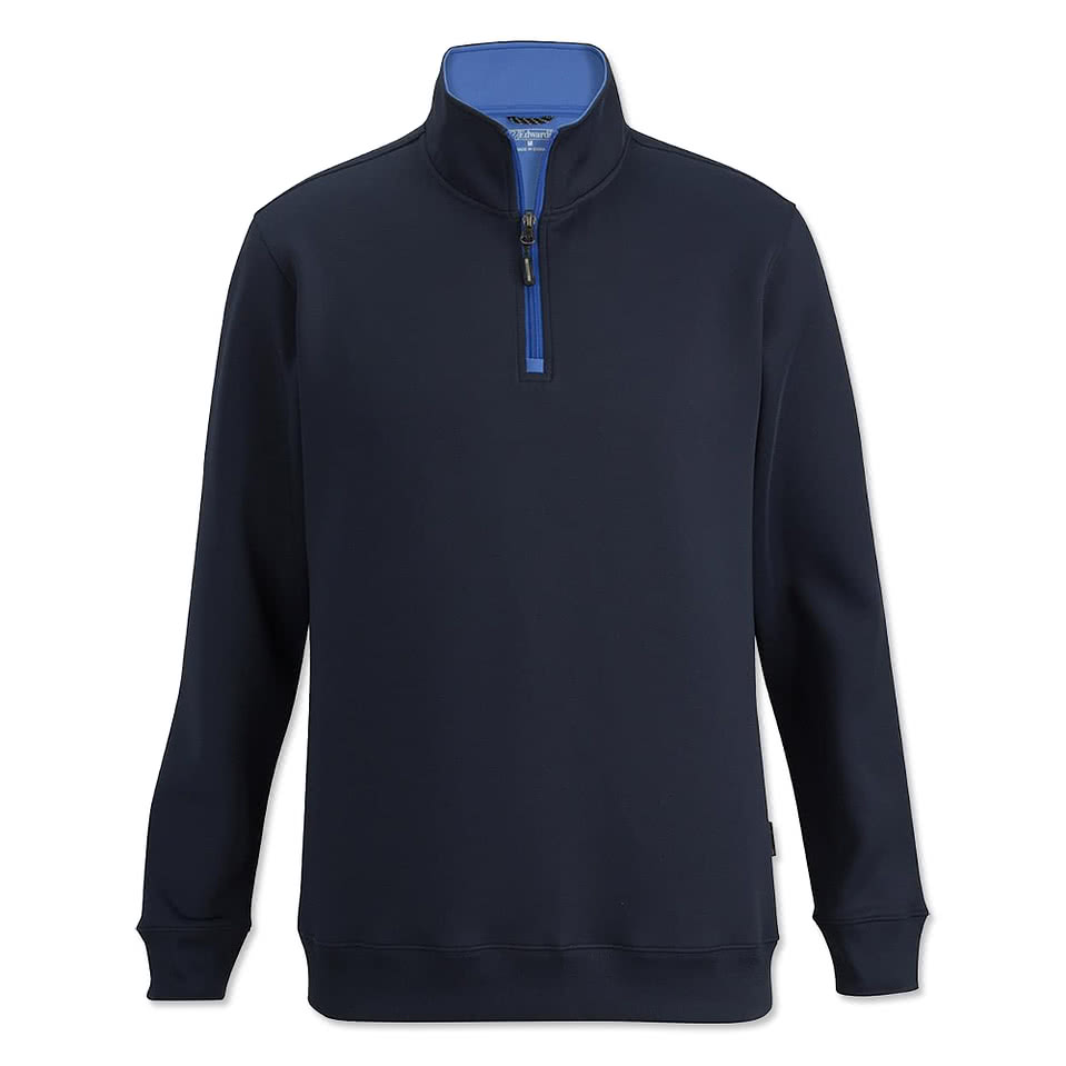 Edwards Performance Quarter Zip Pullover