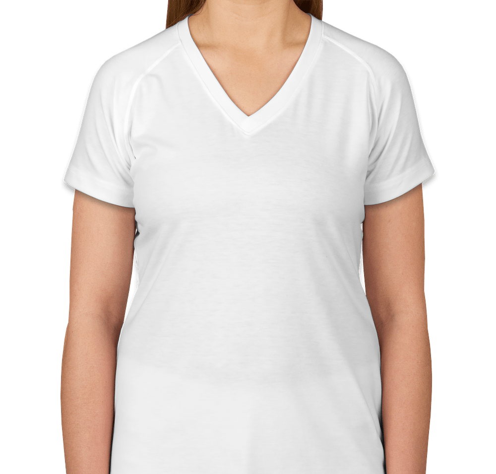 Sport-Tek Women's Ultimate V-Neck Performance Shirt-default
