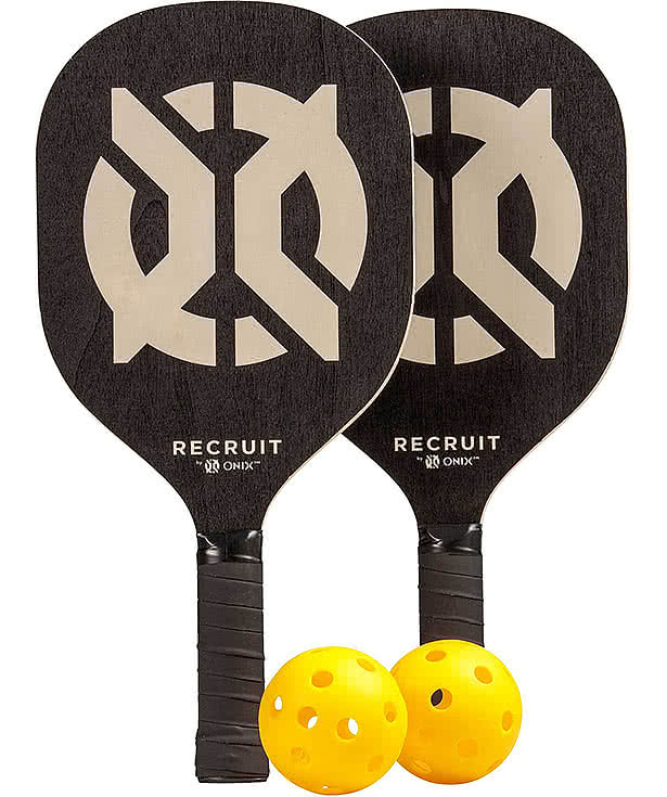Laser Engraved Onix Recruit Beginner Pickleball Set