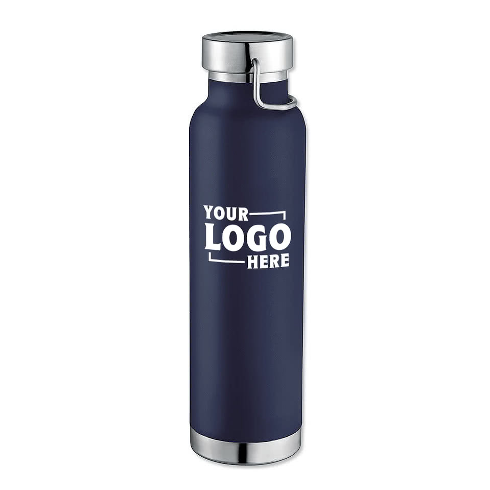 Custom 22 oz. Thor Copper Vacuum Insulated Water Bottle