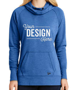 New Era Women's Tri-Blend Pullover Hoodie - Color: Royal Heather