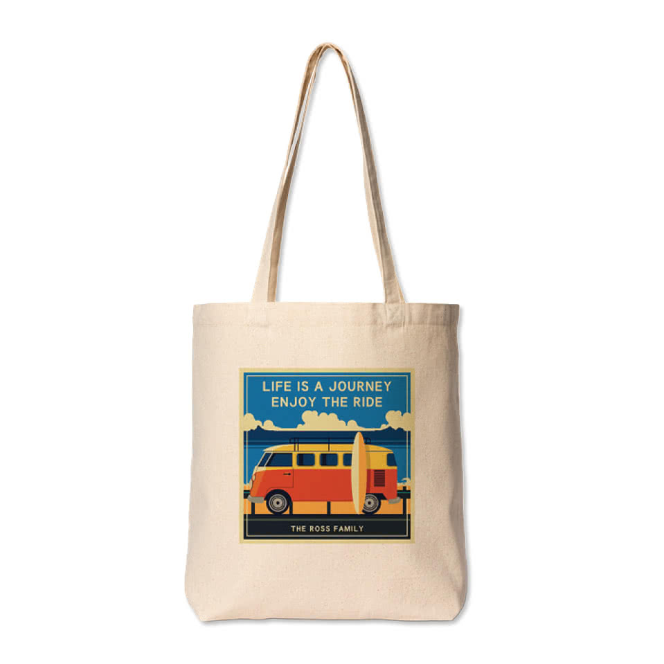 Full Color Gusseted Cotton Canvas Tote Bag