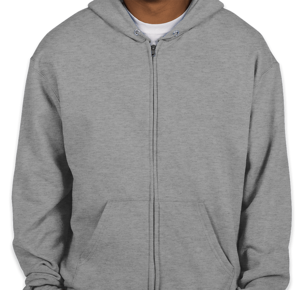 Embroidered Champion Powerblend Midweight Zip Hoodie-default
