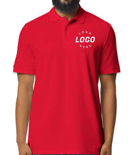 Gildan Hammer Pique Polo - Color: Red