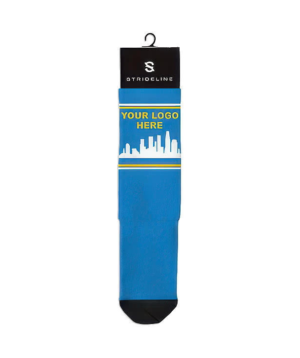 LA Skyline Crew Socks