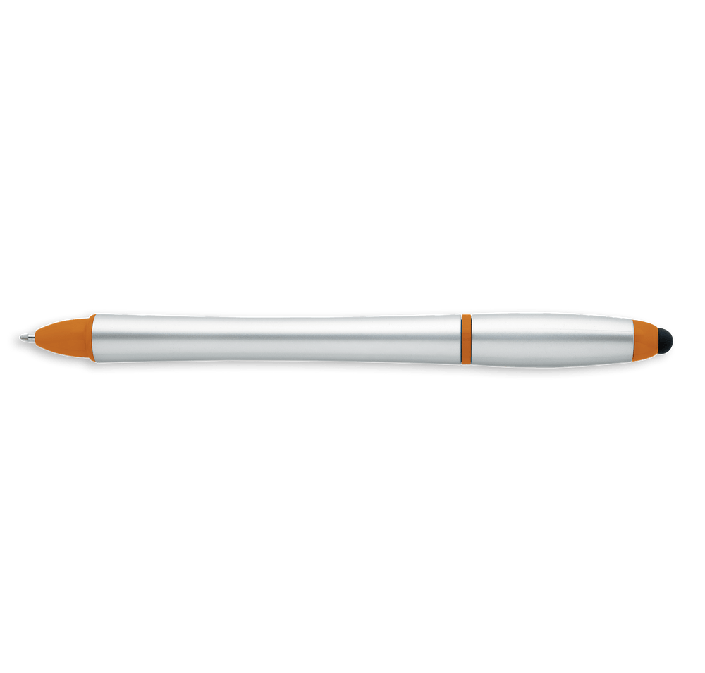 Combo Highlighter and Ballpoint Stylus Pen (black ink)-default