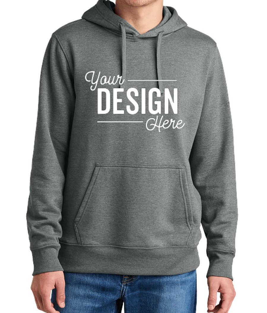The North Face Sleeve Logo Pullover Hoodie in Tnf Medium Grey Heather
