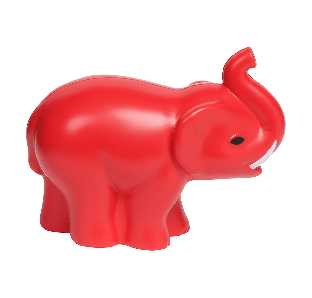 Elephant with Tusks Stress Reliever-default