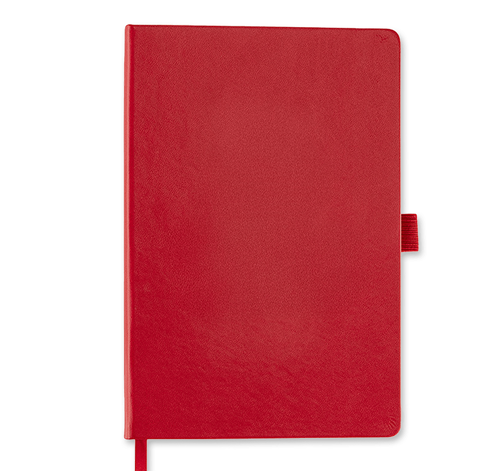 Elan Hard Cover Notebook with Pen Loop and Pocket-default