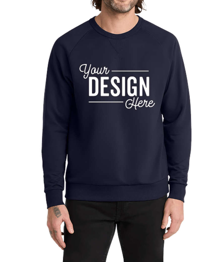 Allmade Organic French Terry Crewneck Sweatshirt in Night Sky Navy