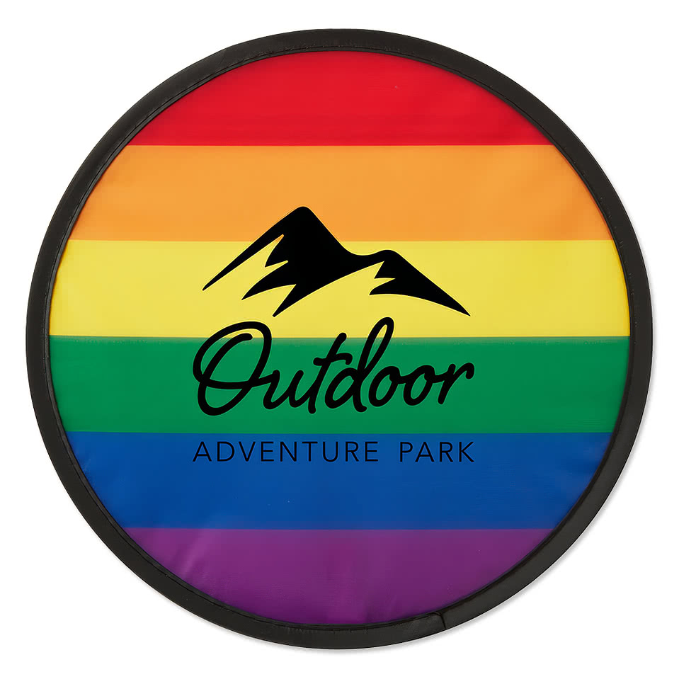 Rainbow Folding Flyer with Case