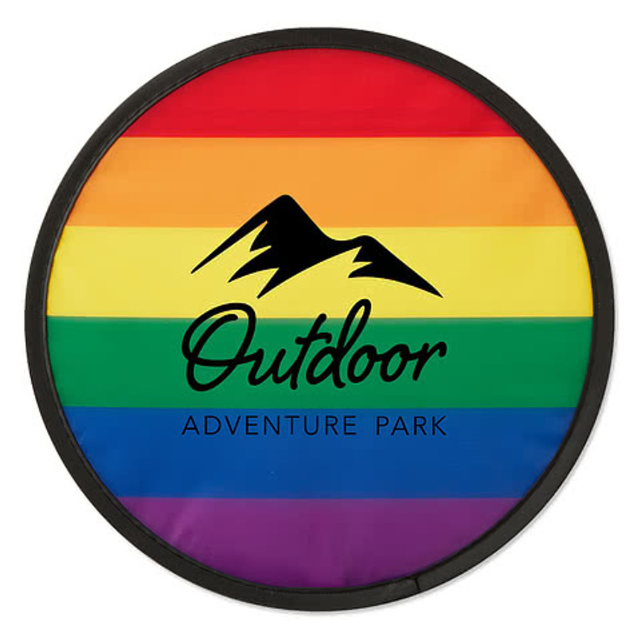 Rainbow Folding Flyer with Case
