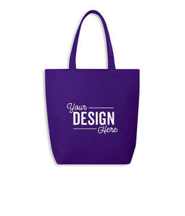 Eros Non-Woven Shopper Tote - Color: Purple