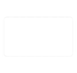 2" x 3.5" Horizontal Rounded Corner Business Cards - 14pt. Cardstock - Color: Cardinal Glossy