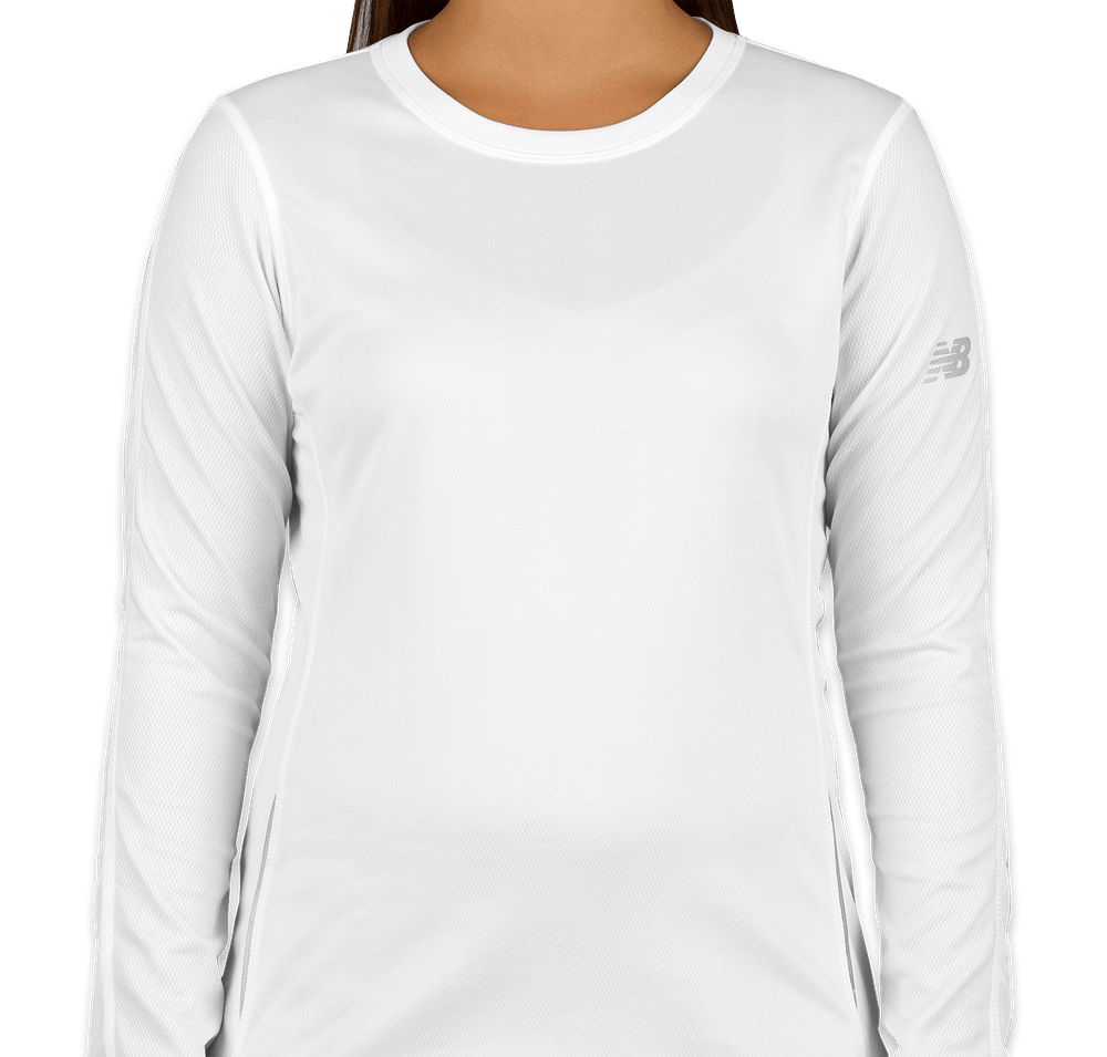 New Balance Ladies Tempo Long Sleeve Performance Shirt-default
