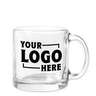 13 oz. Clear Glass Coffee Mug