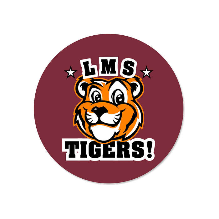 Full Color 3 in. Circle Vinyl Sticker
