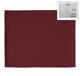 Port & Company Sweatshirt Blanket - Color: Maroon