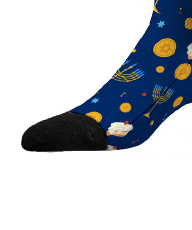 Hanukkah Crew Socks