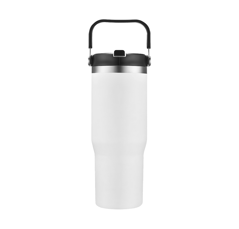 Tollara 30 oz Vacuum Insulated Tumbler with Flip Top Spout-default