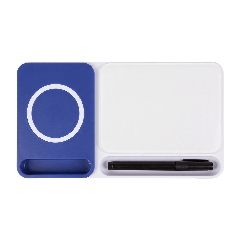 Desk Organizer with Wireless Charger & Dry Erase Board-default