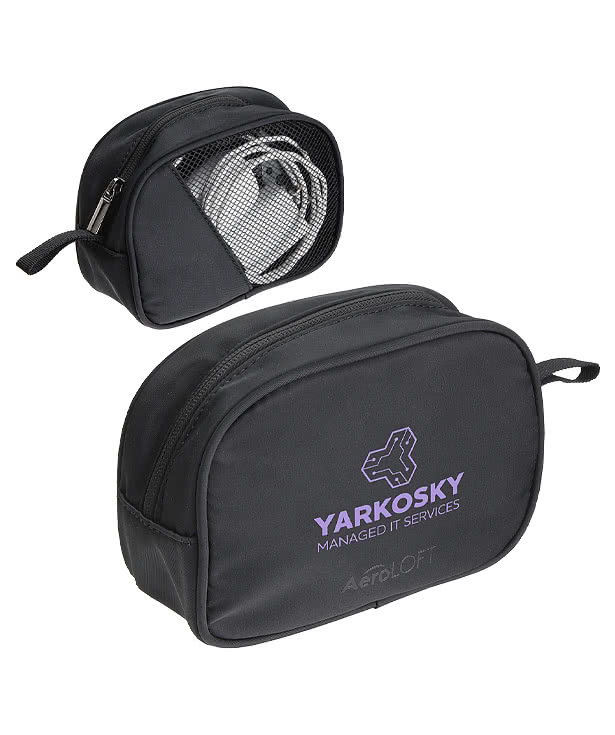 AeroLOFT Jet Black Mesh Tech Organizer