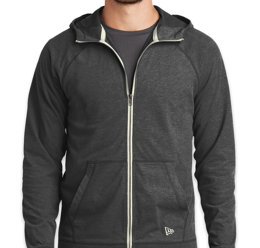 New Era Sueded Full Zip T-shirt Hoodie-default