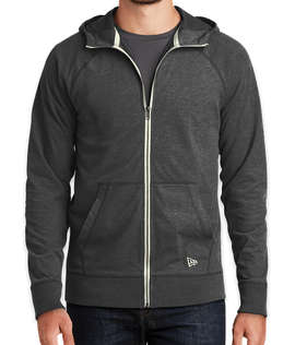 New Era Sueded Full Zip T-shirt Hoodie