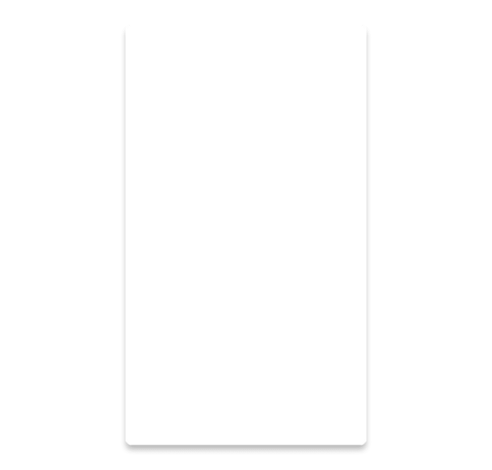 2" x 3.5" Vertical Solid Plastic Business Cards-default