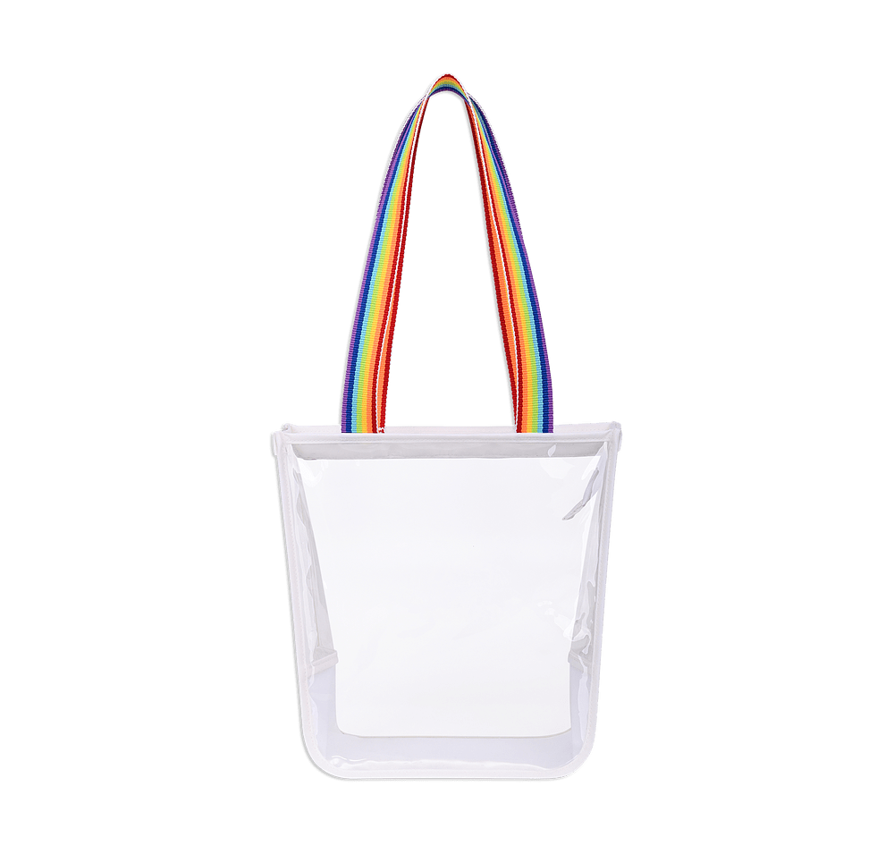 Sigma Clear Zippered Tote Bag-default