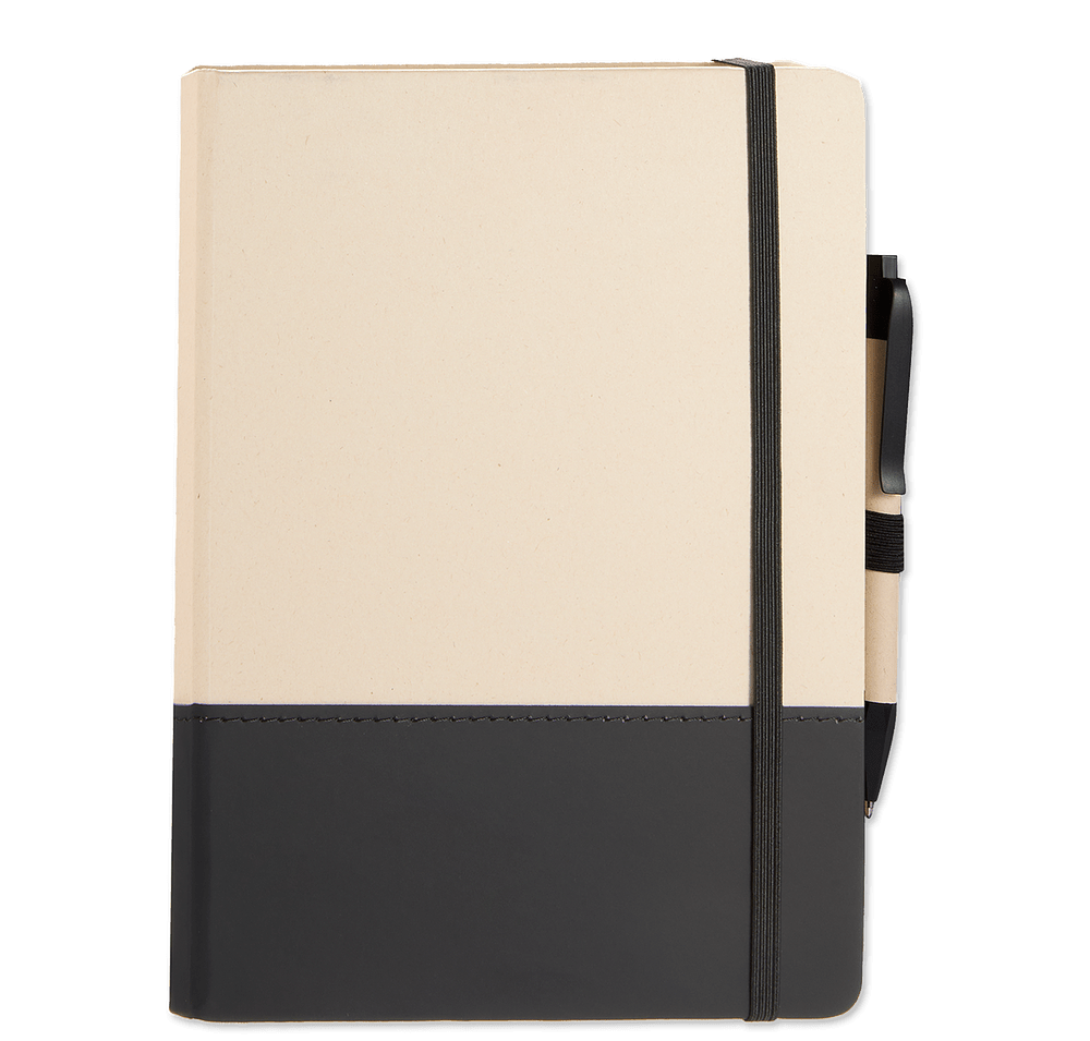 Sugarcane Paper Hard Cover Bound Notebook-default