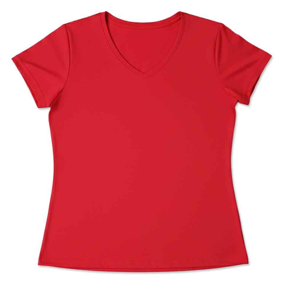 Blue Generation Women's Value BLU-X-DRI V-Neck Performance Shirt