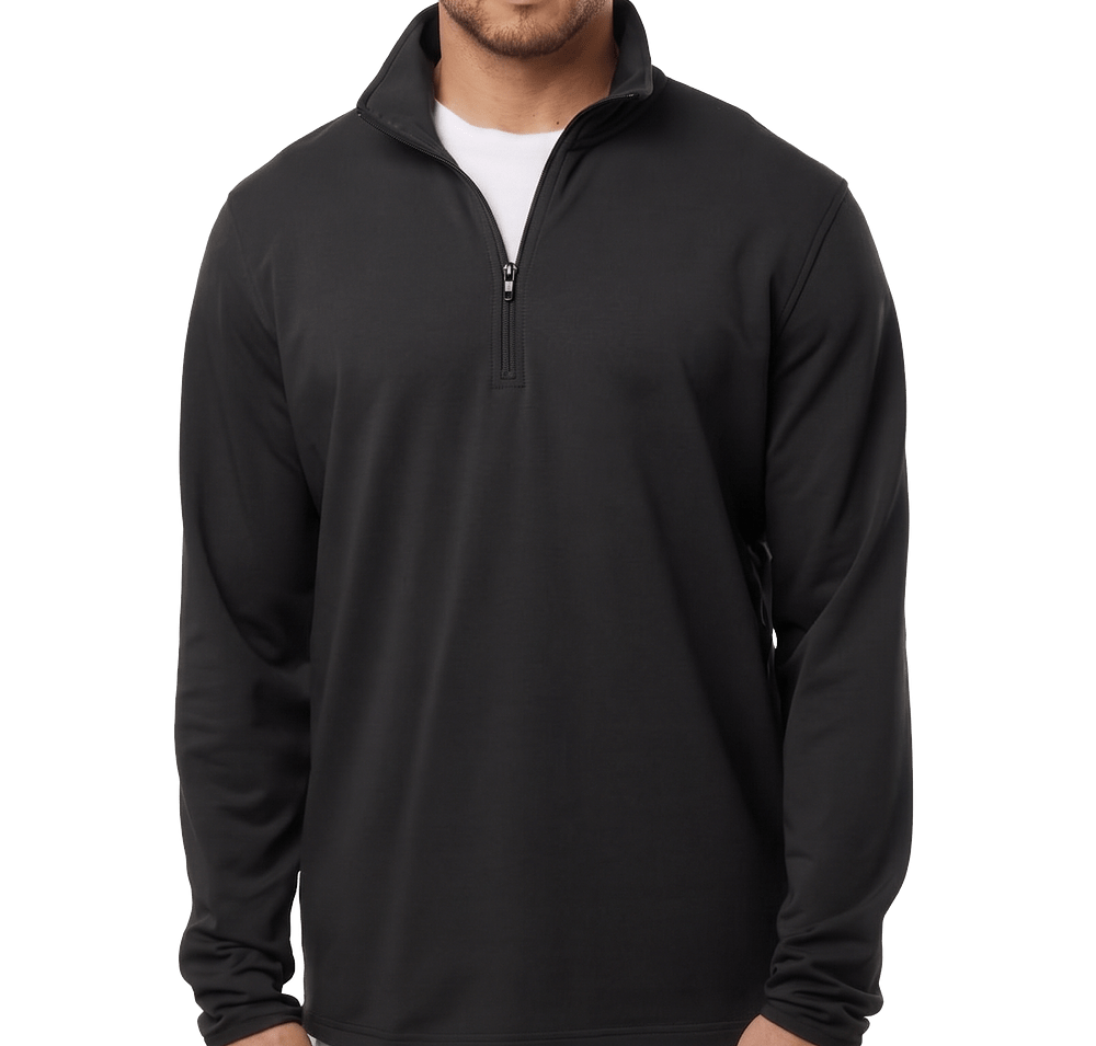Independent Trading French Terry Quarter Zip Pullover-default