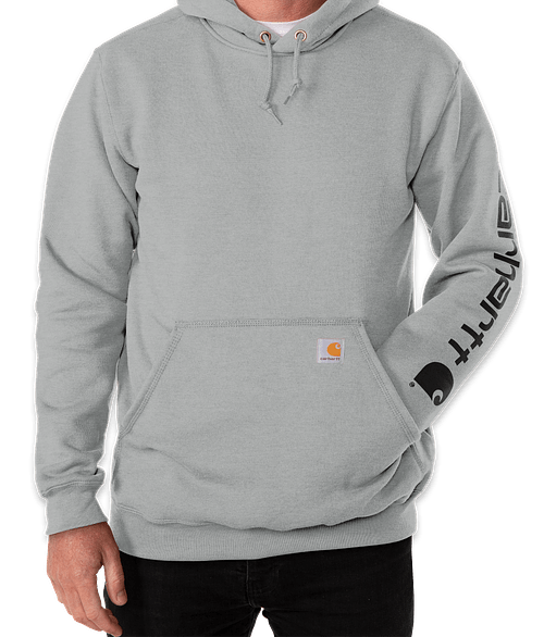 Custom Carhartt Midweight Logo Pullover 