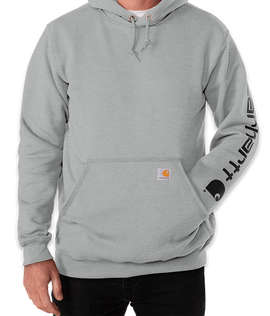 Carhartt Midweight Logo Pullover Hoodie - Embroidered