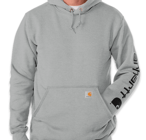 Custom Carhartt Midweight Logo Pullover Hoodie Design Hoodies