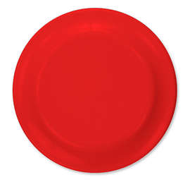 Solid Frisbees - Color: Red